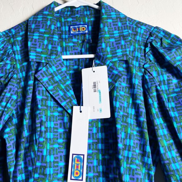 LHD Casitas Sloth Blue Mini Dress - Picture 5 of 5